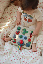 画像をギャラリービューアに読み込む, MINNIE SS BODY GOTS / コンゲススロイド 半袖 ベビーロンパース 100% オーガニックコットン チェリーリボン KS105008
