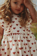CIANNA BOW DRESS GOTS / コンゲススロイド ドレス ハートワンピース キッズ KS105314