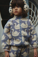 画像をギャラリービューアに読み込む, JODY TEDDY JACKET GRS - SWAN / コンゲススロイド キッズ アウター モコモコ スワン 白鳥 KS105720
