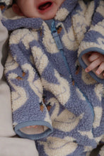 画像をギャラリービューアに読み込む, JODY TEDDY ONESIE GRS / コンゲススロイド ベビー アウター カバーオール モコモコ スワン 白鳥 KS105721
