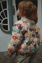 画像をギャラリービューアに読み込む, JUNO PRINTED BOMBER JACKET / コンゲススロイド ボンバー ジャケット アウター キッズ  子猫 子犬 KS105731
