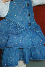 画像をギャラリービューアに読み込む, ELBA SPARKLE DRESS GOTS / コンゲススロイド ドレス ワンピース オーガニックコットン キッズ デニム キラキラ KS106459

