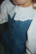 画像をギャラリービューアに読み込む, ELBA SPARKLE DRESS GOTS / コンゲススロイド ドレス ワンピース オーガニックコットン キッズ デニム キラキラ KS106459
