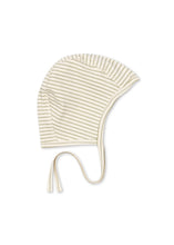 画像をギャラリービューアに読み込む, BASIC BABY HELMET GOTS - TEA STRIPE / コンゲススロイド ボンネット ベビー帽子 オーガニックコットン 赤ちゃん レモン KS102252
