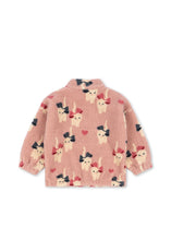 画像をギャラリービューアに読み込む, JODY TEDDY JACKET GRS / コンゲススロイド テディージャケット キッズ リボン キティーボウ KS102308
