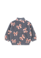 画像をギャラリービューアに読み込む, JODY TEDDY JACKET GRS / コンゲススロイド テディージャケット キッズ リボン キティーボウ KS102308
