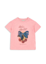 画像をギャラリービューアに読み込む, ERA TEE OCS / コンゲススロイド Tシャツ キッズ チェリーリボン KS102600

