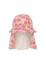 画像をギャラリービューアに読み込む, MANUCA FRILL SUN HAT GRS - ROSE ANGLAISE  / コンゲススロイド スイムサンハット 水着 帽子 ベビーキッズ 英国の薔薇 KS103286
