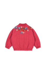 画像をギャラリービューアに読み込む, JUNO BOMBER JACKET / コンゲススロイド ボンバー ジャケット リボン トロンプルイユ キッズ KS103484
