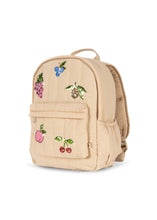 画像をギャラリービューアに読み込む, JUNO QUILTED SEQUIN BACKPACK MIDI - FRAPPÉ / コンゲススロイド  キルト スパンコール リュック バックパック キッズ フルーツ KS103554
