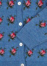画像をギャラリービューアに読み込む, 【まもなく入荷】BELOU KNIT CARDIGAN / コンゲススロイド カーディガン ニット キッズ ローズ ブルー KS103711
