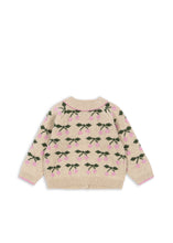 画像をギャラリービューアに読み込む, 【まもなく入荷】BELOU KNIT COLLAR CARDIGAN / コンゲススロイド カーディガン ニット キッズ チェリー KS103712
