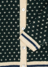 画像をギャラリービューアに読み込む, 【まもなく入荷】BILLI KNIT CARDIGAN / コンゲススロイド カーディガン ニット キッズ 女の子 男の子 グリーン KS103726
