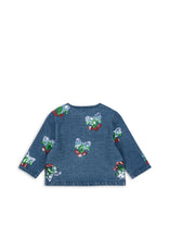画像をギャラリービューアに読み込む, MAGOT SEQUIN DENIM JACKET GOTS / コンゲススロイド デニムジャケット Gジャン キッズ チェリーリボン KS103890
