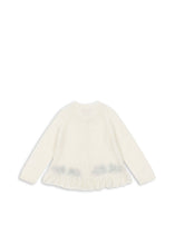 画像をギャラリービューアに読み込む, 【まもなく入荷】MINIA FRILL CARDIGAN / コンゲススロイド カーディガン ニット キッズ いちご刺繍 KS103913
