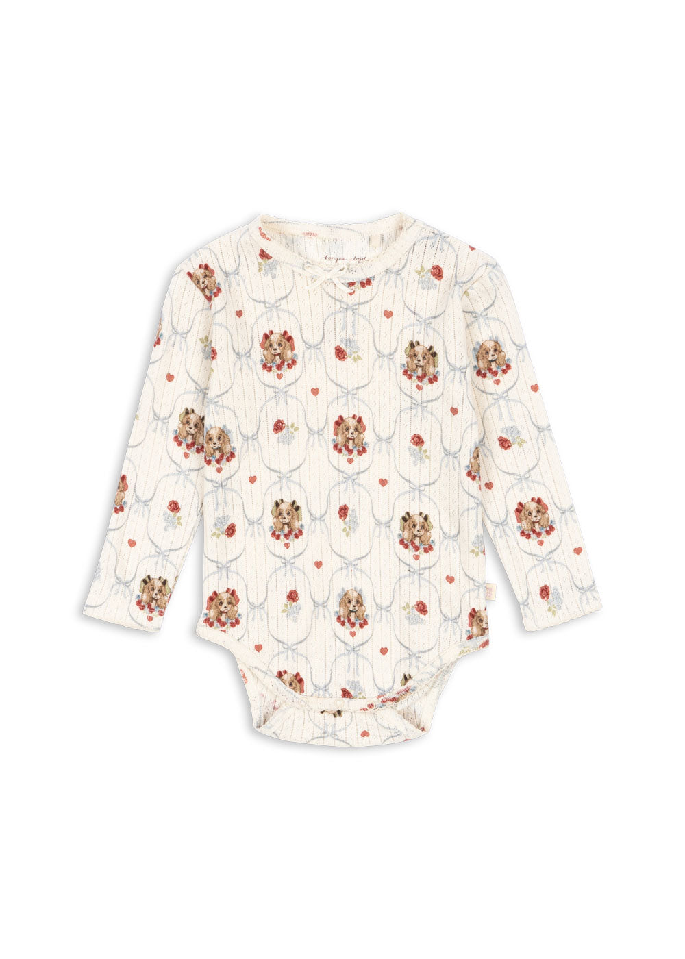 MINNIE BODY GOTS / コンゲススロイド 長袖 ベビーロンパース