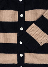 画像をギャラリービューアに読み込む, VITUM KNIT CARDIGAN / コンゲススロイド カーディガン ニット キッズ 男の子 女の子 ボーダー KS104040
