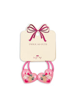 画像をギャラリービューアに読み込む, 2 PACK VILMA HAIR ELASTIC / コンゲススロイド ヘアゴム キッズ キティーボウ チェリーリボン KS104058
