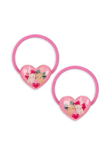 画像をギャラリービューアに読み込む, 2 PACK VILMA HAIR ELASTIC / コンゲススロイド ヘアゴム キッズ キティーボウ チェリーリボン KS104058
