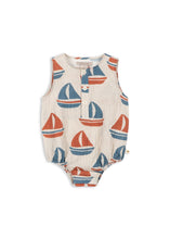 画像をギャラリービューアに読み込む, ELLIOT ROMPER / コンゲススロイド ベビーロンパース 100% オーガニックコットン KS104779
