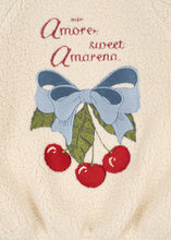 画像をギャラリービューアに読み込む, JAZZ TEDDY JACKET GRS / コンゲススロイド テディー ジャケット ボア キッズ  ホワイト チェリーリボン KS104861
