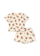 画像をギャラリービューアに読み込む, LIN TEE SET GOTS / コンゲススロイド セットアップ 半袖 ショートパンツ キッズ KS104935
