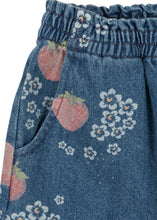 画像をギャラリービューアに読み込む, MAGOT FRILL PANTS GOTS - MARMELADE SUN / コンゲススロイド キッズ デニムパンツ ジーンズ ジーパン イチゴ KS104970
