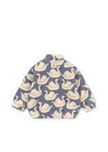 画像をギャラリービューアに読み込む, JODY TEDDY JACKET GRS - SWAN / コンゲススロイド キッズ アウター モコモコ スワン 白鳥 KS105720
