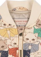画像をギャラリービューアに読み込む, JUNO PRINTED BOMBER JACKET / コンゲススロイド ボンバー ジャケット アウター キッズ  子猫 子犬 KS105731
