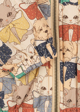 画像をギャラリービューアに読み込む, JUNO PRINTED BOMBER JACKET / コンゲススロイド ボンバー ジャケット アウター キッズ  子猫 子犬 KS105731
