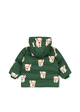 画像をギャラリービューアに読み込む, 【まもなく入荷】MAGNUM DOWN JACKET PRINT / コンゲススロイド ダウンコート ダウンジャケット キッズ 子猫グリーン KS105817
