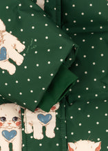 画像をギャラリービューアに読み込む, 【まもなく入荷】MAGNUM DOWN JACKET PRINT / コンゲススロイド ダウンコート ダウンジャケット キッズ 子猫グリーン KS105817
