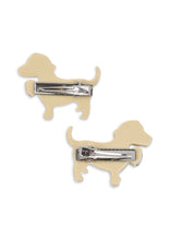 画像をギャラリービューアに読み込む, 2 PACK PUPPY HAIR CLIP / コンゲススロイド 2個セット ヘアクリップ ヘアアクセサリー 子犬 パピー KS105851
