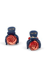画像をギャラリービューアに読み込む, 2 PACK ROSE HAIR CLAW SMALL / コンゲススロイド 2個セット バンスクリップ ヘアアクセサリー ヘアクリップ 薔薇 ローズ KS105855
