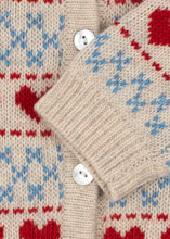 画像をギャラリービューアに読み込む, BELOU CARDIGAN / コンゲススロイド カーディガン ニット キッズ ハート KS105906
