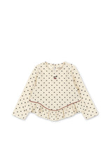 画像をギャラリービューアに読み込む, ELIN BLOUSE GOTS / コンゲススロイド キッズ ブラウス トップス ドットチェリー  KS105975
