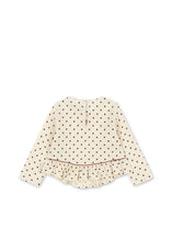 画像をギャラリービューアに読み込む, ELIN BLOUSE GOTS / コンゲススロイド キッズ ブラウス トップス ドットチェリー  KS105975
