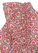 画像をギャラリービューアに読み込む, EVIA LS BOW DRESS GOTS / コンゲススロイド ドレス 長袖 ハート ワンピース キッズ KS105988
