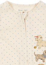 画像をギャラリービューアに読み込む, GIO ZIP ONESIE GOTS - DREAM TEAM / コンゲススロイド 新生児 前開き 長袖 ベビーオールインワン KS106033
