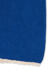 画像をギャラリービューアに読み込む, LALLO CARDIGAN GOTS / コンゲススロイド カーディガン オーガニックコットン ニット キッズ ブルー ローズボタン KS106091
