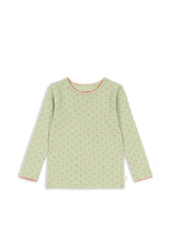 画像をギャラリービューアに読み込む, MINNIE BLOUSE GOTS / コンゲススロイド キッズ カットソー オーガニックコットン ピンクハートグリーン KS106164
