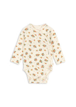 画像をギャラリービューアに読み込む, MINNIE NEWBORN BODY GOTS - ROSETTO / コンゲススロイド 長袖 新生児ベビーロンパース オーガニックコットン100% 花柄 KS106168
