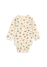 画像をギャラリービューアに読み込む, MINNIE NEWBORN BODY GOTS - ROSETTO / コンゲススロイド 長袖 新生児ベビーロンパース オーガニックコットン100% 花柄 KS106168
