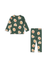 画像をギャラリービューアに読み込む, BASIC BLOUSE/PANTS SET GOTS / コンゲススロイド ルームウエア パジャマ オーガニックコットン KS106378
