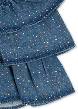 画像をギャラリービューアに読み込む, ELBA SPARKLE DRESS GOTS / コンゲススロイド ドレス ワンピース オーガニックコットン キッズ デニム キラキラ KS106459
