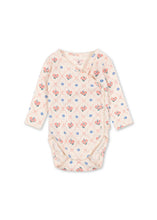画像をギャラリービューアに読み込む, MINNIE NEWBORN BODY GOTS - FLEUR DECOR / コンゲススロイド 長袖 新生児ベビーロンパース フラワーリボン KS106561
