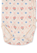 画像をギャラリービューアに読み込む, MINNIE NEWBORN BODY GOTS - FLEUR DECOR / コンゲススロイド 長袖 新生児ベビーロンパース フラワーリボン KS106561
