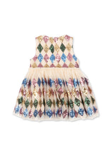 画像をギャラリービューアに読み込む, YVONNE HARLEKIN DRESS / コンゲススロイド ドレス ワンピース キッズ サーカス KS106657
