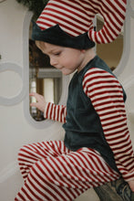 画像をギャラリービューアに読み込む, CHRISTMAS ELF COSTUME GRS / コンゲススロイド クリスマスコスチューム 寝巻きセットアップ キッズ 男の子 女の子 エルフ KS104256
