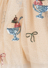 画像をギャラリービューアに読み込む, YVONNE PUFF DRESS / コンゲススロイド ドレス チュールワンピース キッズ パフェ ジェラート リボン KS105138
